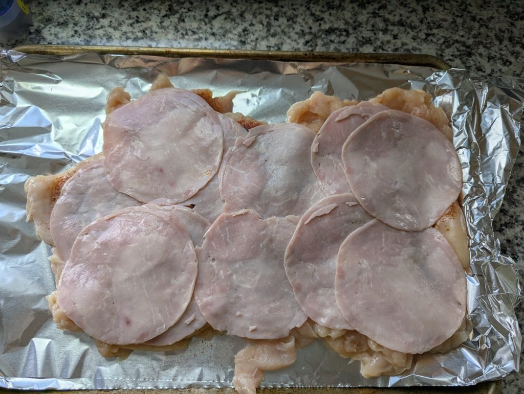 Stuffed Chicken Roll Step 2