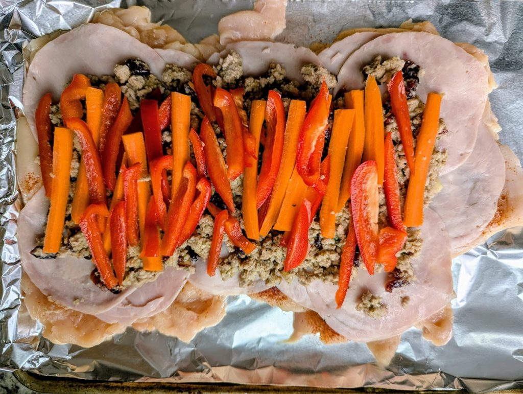 Stuffed Chicken Roll Step 4