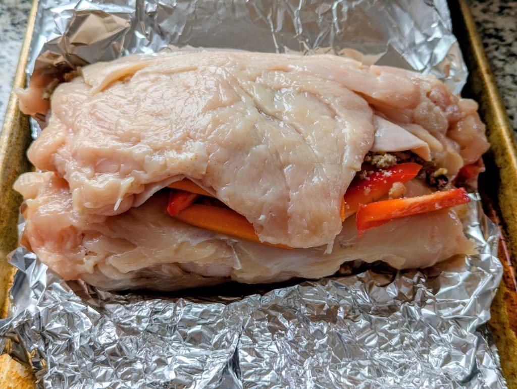 Stuffed Chicken Roll Step 5